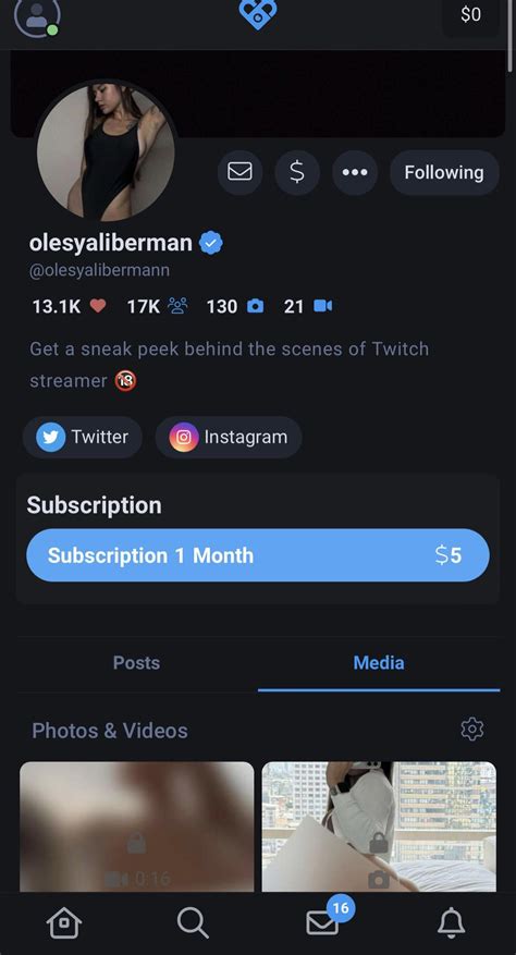 Olesyaliberman Onlyfans Leak