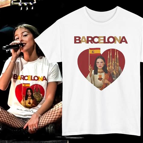 Olivia Rodrigo Jesus Shirt Olivia Rodrigo Barcelona Shirt Tokopyramid