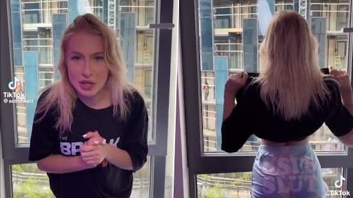 Onlyfans Star Astrid Wett Flashes Her Breasts To Construction Workers Onlyfans Star Astrid Wett Flashes Her Breasts To Construction Workers