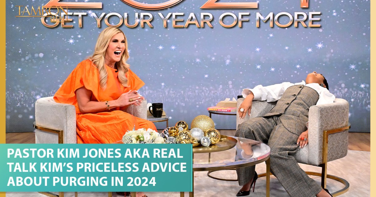 Pastor Kim Jones Aka Real Talk Kim S Priceless Advice About Purging In Pastor Kim Jones Aka Real Talk Kim S Priceless Advice About Purging In