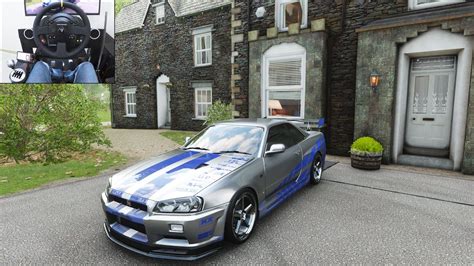 Paul Walker S Nissan Skyline R34 Gtr Forza Horizon 4 Thrustmaster Paul Walker S Nissan Skyline R34 Gtr Forza Horizon 4 Thrustmaster