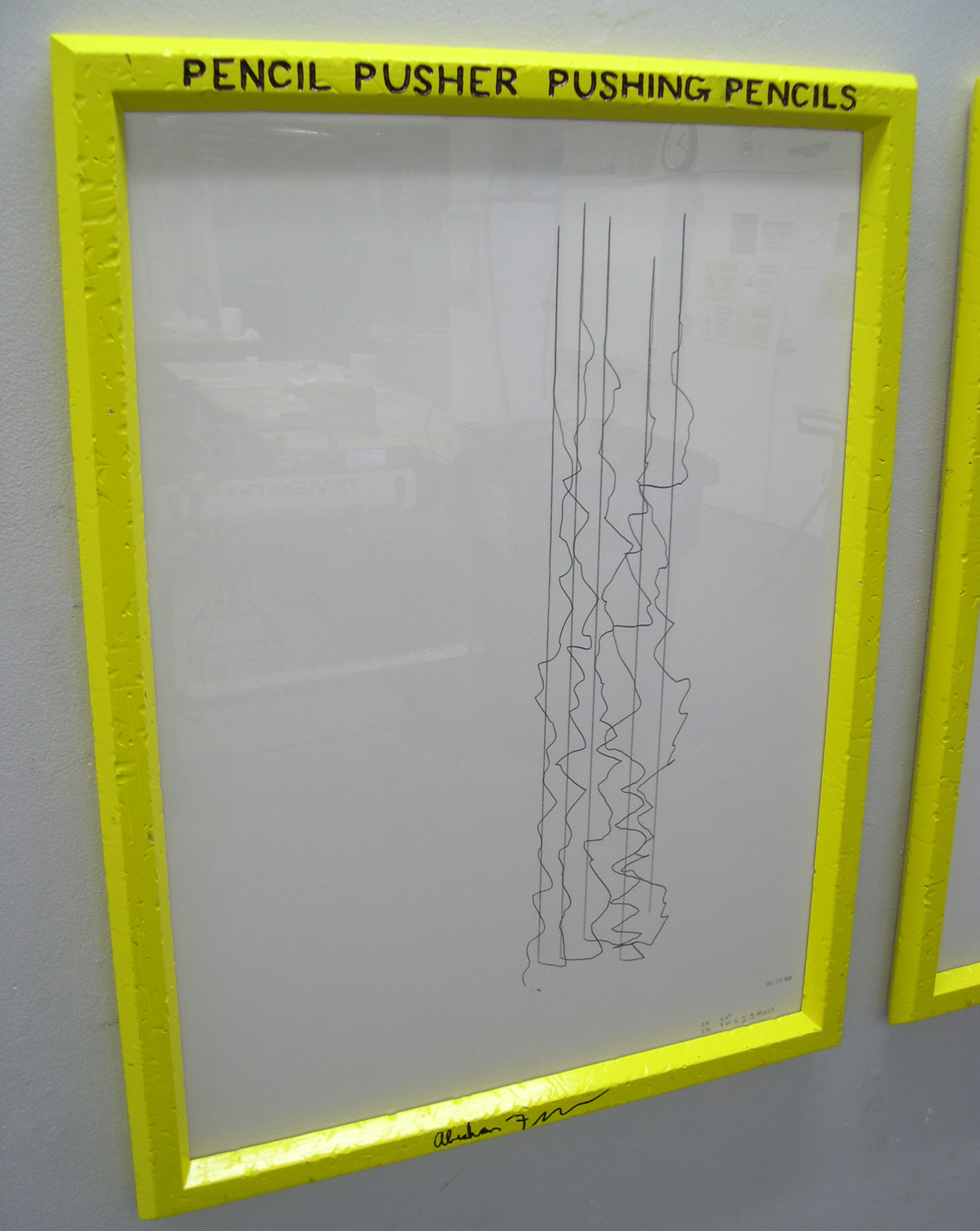 Pencil Pusher Pushing Pencils Abraham Ferraro