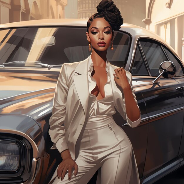 Premium Photo Mystique Unveiled The Alluring African American Woman