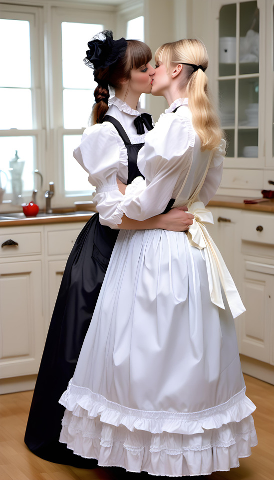 Red Blue Satin Kissing Maids Flirty Outfits Cute Outfits Sissy Maid Red Blue Satin Kissing Maids Flirty Outfits Cute Outfits Sissy Maid