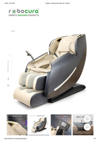 Robocura India S No 1 Brand Get Enigma Luxury 4D Zero Gravity Massage Robocura India S No 1 Brand Get Enigma Luxury 4D Zero Gravity Massage