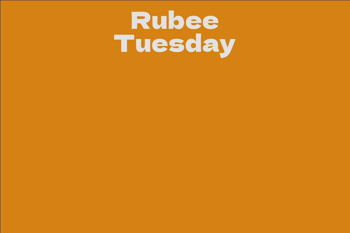 Rubee Tuesday: A Porn Star's Journey