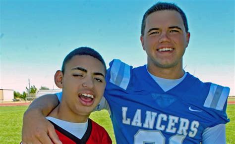 Senior On Opposing Team Helps Brother Score Touchdown Senior On Opposing Team Helps Brother Score Touchdown