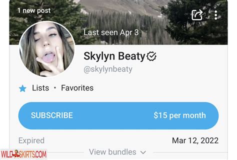 Skylyn Beaty Leaked Onlyfans