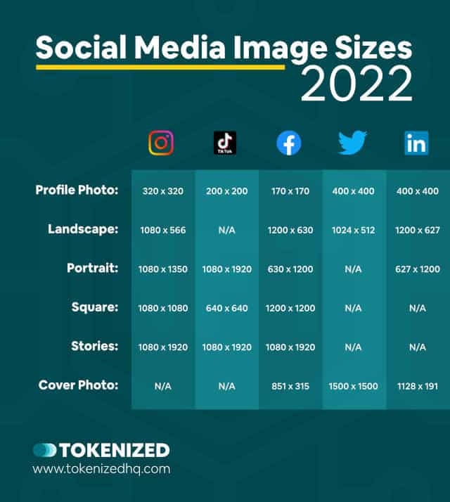Social Media Image Sizes Aspect Ratios A Cheat Sheet For Every Social Media Image Sizes Aspect Ratios A Cheat Sheet For Every