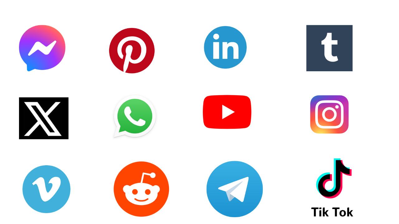Social Media Logos Mobile Marketing Watch Social Media Logos Mobile Marketing Watch