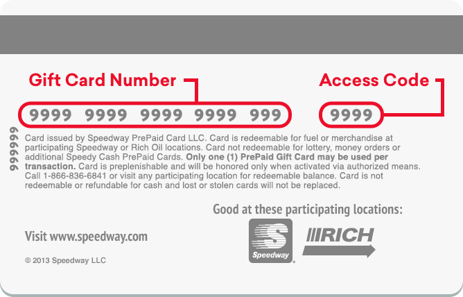 Check Your Speedway Gift Card Balance Today