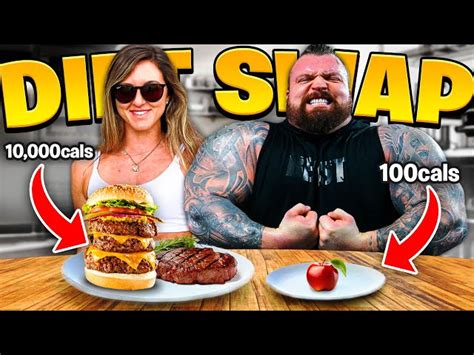 Strongman Swaps Diet W Bikini Model For A Day Ft Bryce Adams Youtube Strongman Swaps Diet W Bikini Model For A Day Ft Bryce Adams Youtube