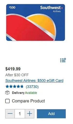 Check Your SWA Gift Card Balance Today