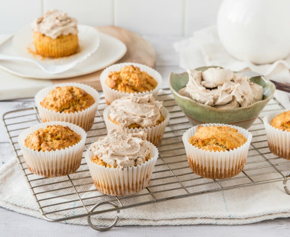 Sweet Potato Muffins With Cinnamon Maple Cream Cheese Sweet Potato Muffins With Cinnamon Maple Cream Cheese