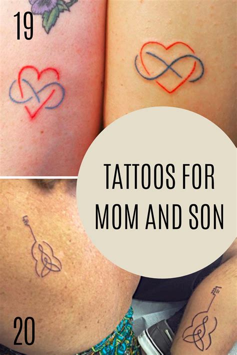 Mom-Son Tattoo Ideas: 5 Unique Options