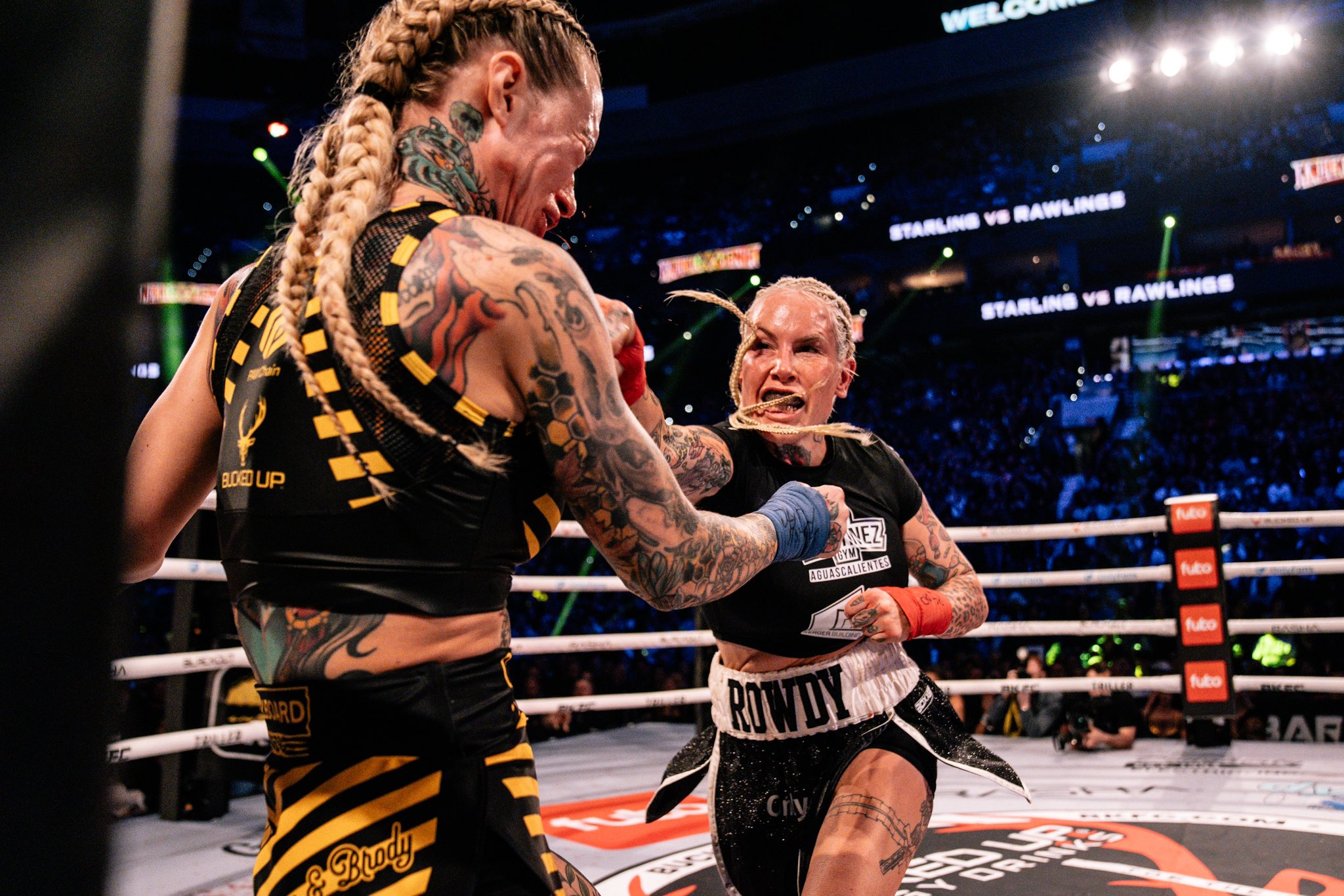 Taylor Starling Bec Rawlings Bkfc Knucklemani 5 Pre Fight Press Taylor Starling Bec Rawlings Bkfc Knucklemani 5 Pre Fight Press