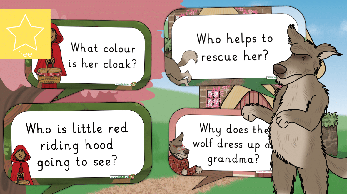 Teacher Amp 39 S Pet Little Red Riding Hood Story Questions Teacher Amp 39 S Pet Little Red Riding Hood Story Questions