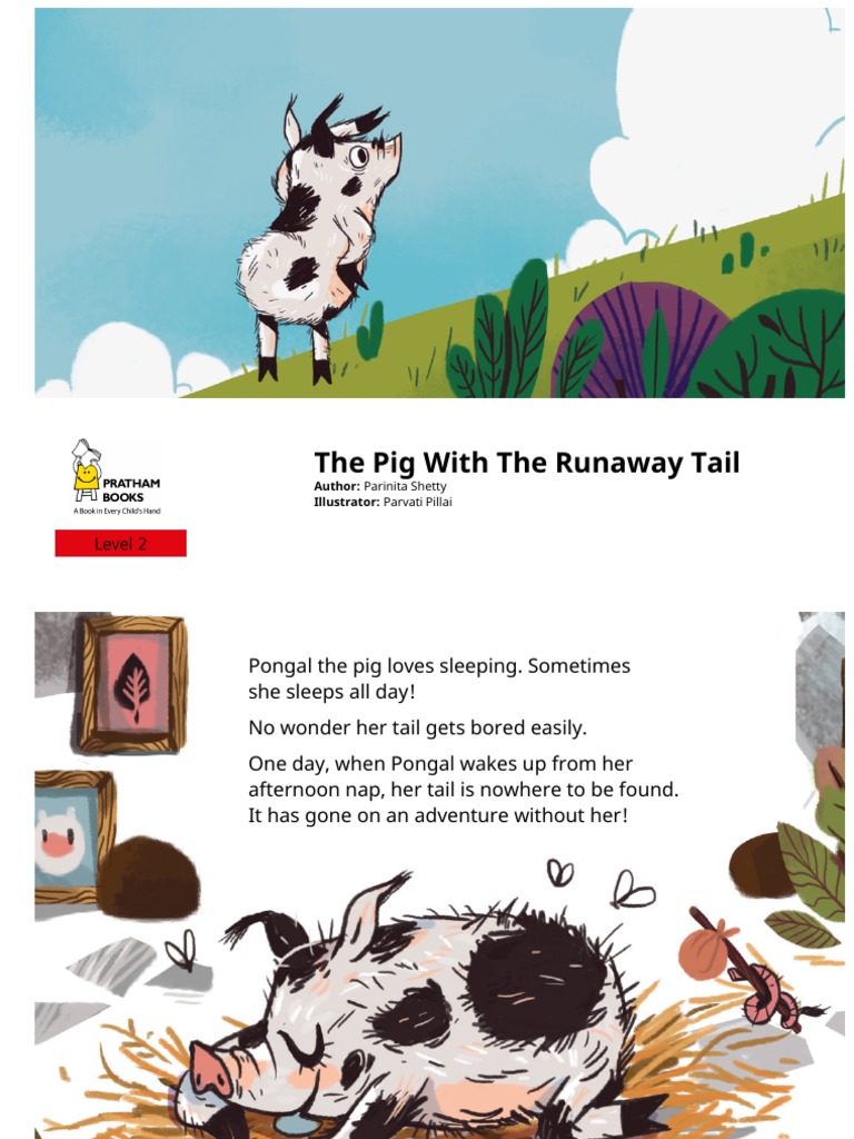 The Pig With The Runaway Tail Pratham Fkb Priscie Peach Page 15 The Pig With The Runaway Tail Pratham Fkb Priscie Peach Page 15