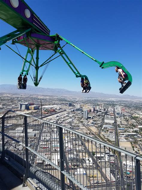 Thrill Ride Big Shot On Top Of The Las Vegas Stratosphere Tower 1149