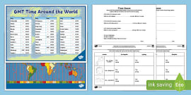 Time Zones Differentiated Labelling Activity Ks2 Twinkl Time Zones Differentiated Labelling Activity Ks2 Twinkl