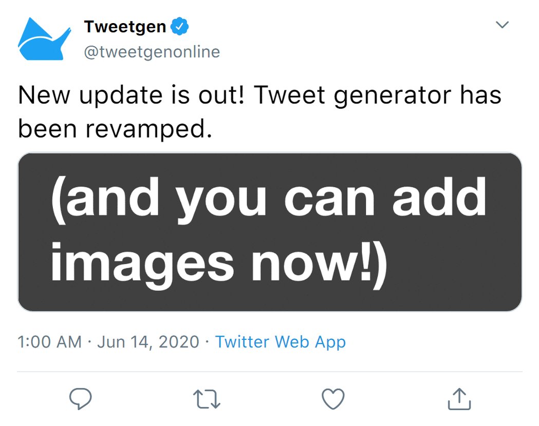 Tweetgen The Realest Fake Tweet And Twitter Screenshot Generator Tweetgen The Realest Fake Tweet And Twitter Screenshot Generator