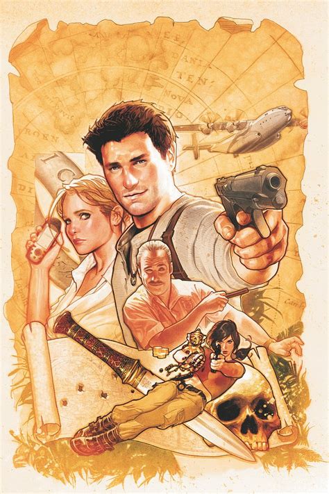 Uncharted 3 Fanart By Patrick Brown R Uncharted