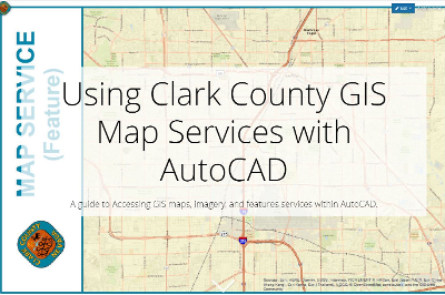 Using Clark County Gis Map Services With Autocad Using Clark County Gis Map Services With Autocad