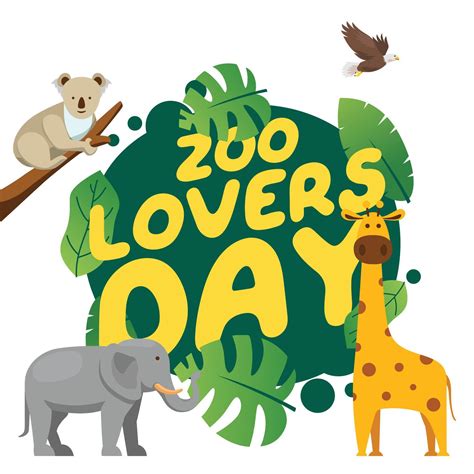 Vector Graphic Of Zoo Lovers Day Good For Zoo Lovers Day Celebration Vector Graphic Of Zoo Lovers Day Good For Zoo Lovers Day Celebration