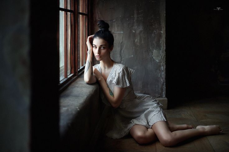 Wallpaper Alla Berger Women Dmitry Arhar Window Dress Sitting Wallpaper Alla Berger Women Dmitry Arhar Window Dress Sitting