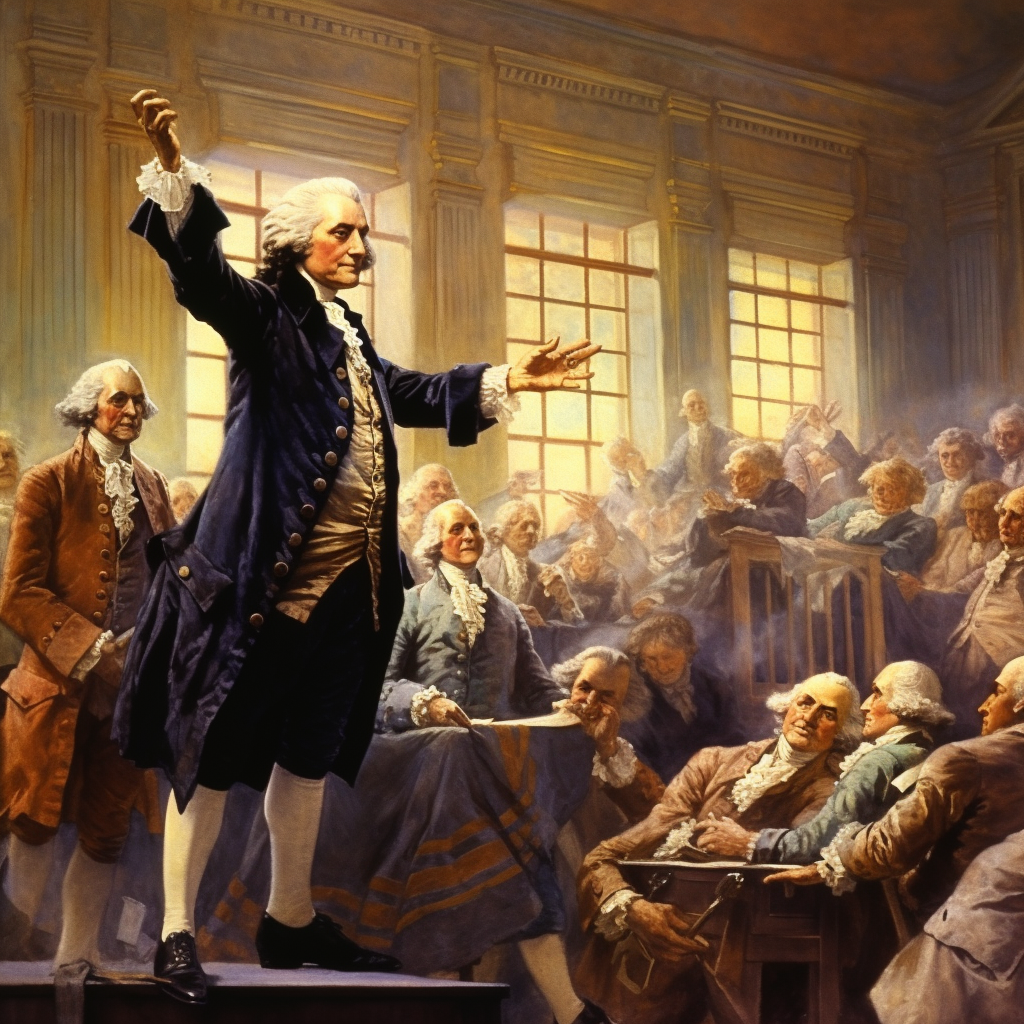 What Did George Washington Contribute To The Constitutional Convention