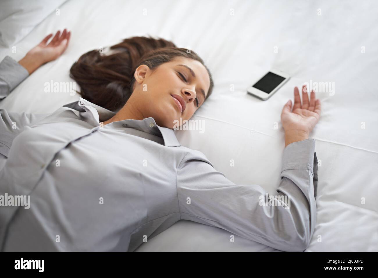 Woman Passed Out On Bed Hi Res Stock Photography And Images Alamy