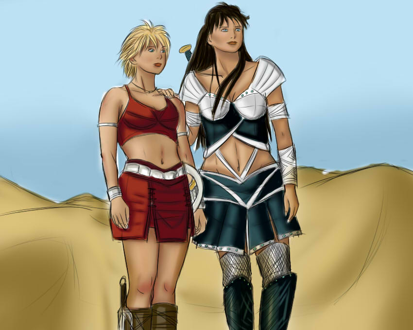 Xena and Gabrielle: A Fateful Journey