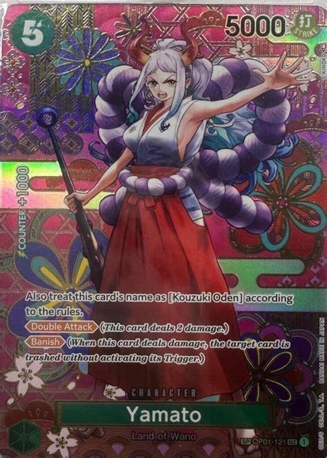 Yamato 2023 Awakening Of The New Era Op01 121 Secret Rare Sp Psa 10 Yamato 2023 Awakening Of The New Era Op01 121 Secret Rare Sp Psa 10