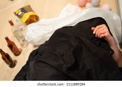 Young Adults After Party Passed Out 2111889284 Shutterstock