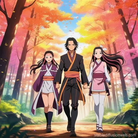 Zenitsu Y Nezuko Prompts Stable Diffusion Online Zenitsu Y Nezuko Prompts Stable Diffusion Online